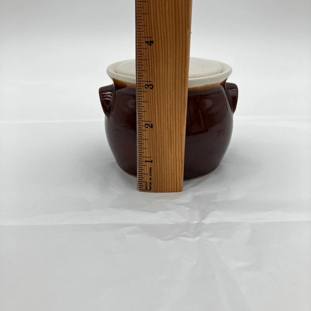 Vintage Oven Proof USA Bean Pot 3